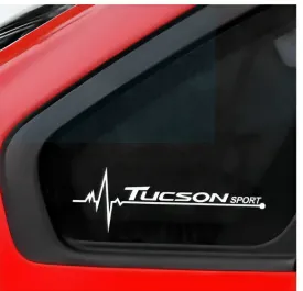 1pair car rearview mirror sticker for hyundai Tucson mirror Accessories Vinyl Decals Creative Decals Design Waterproof Auto Tuning Styling Bumper Truck Decal Vinyl car sticker