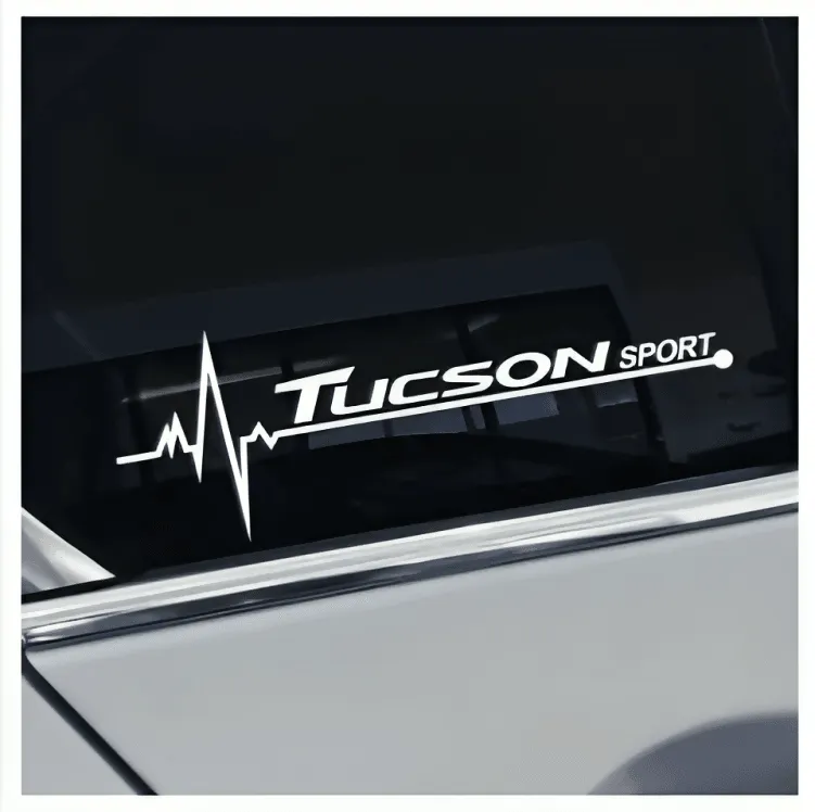 1pair car rearview mirror sticker for hyundai Tucson mirror Accessories Vinyl Decals Creative Decals Design Waterproof Auto Tuning Styling Bumper Truck Decal Vinyl car sticker