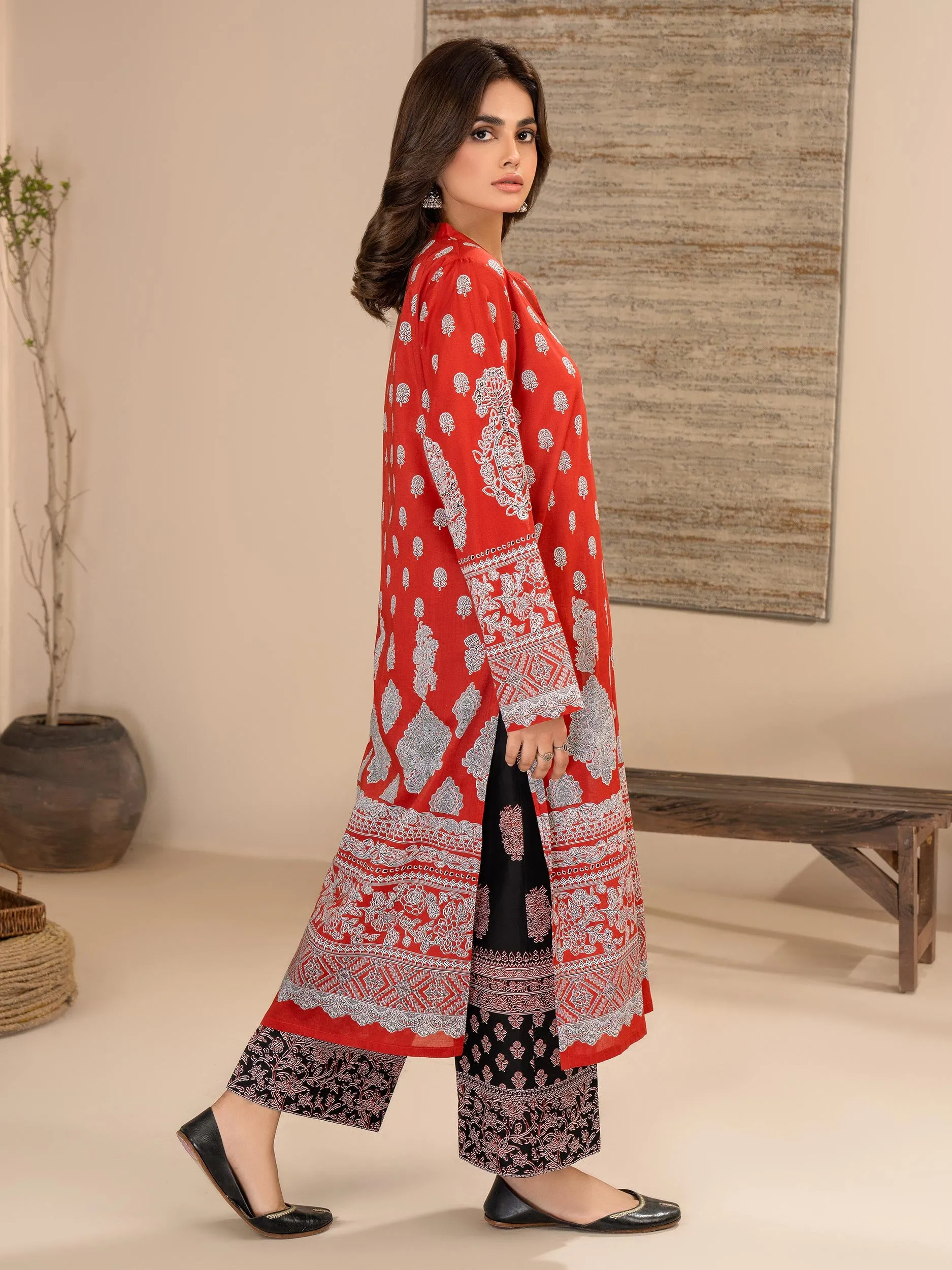 2 Piece Lawn Suit-Printed (Unstitched)