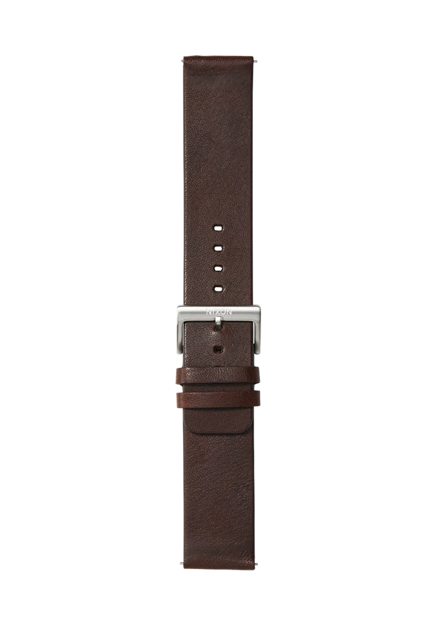 23mm Veg Tanned Leather Band - Brown