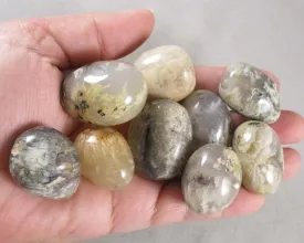 25% OFF!  Dendritic Agate Stone 1pc T074