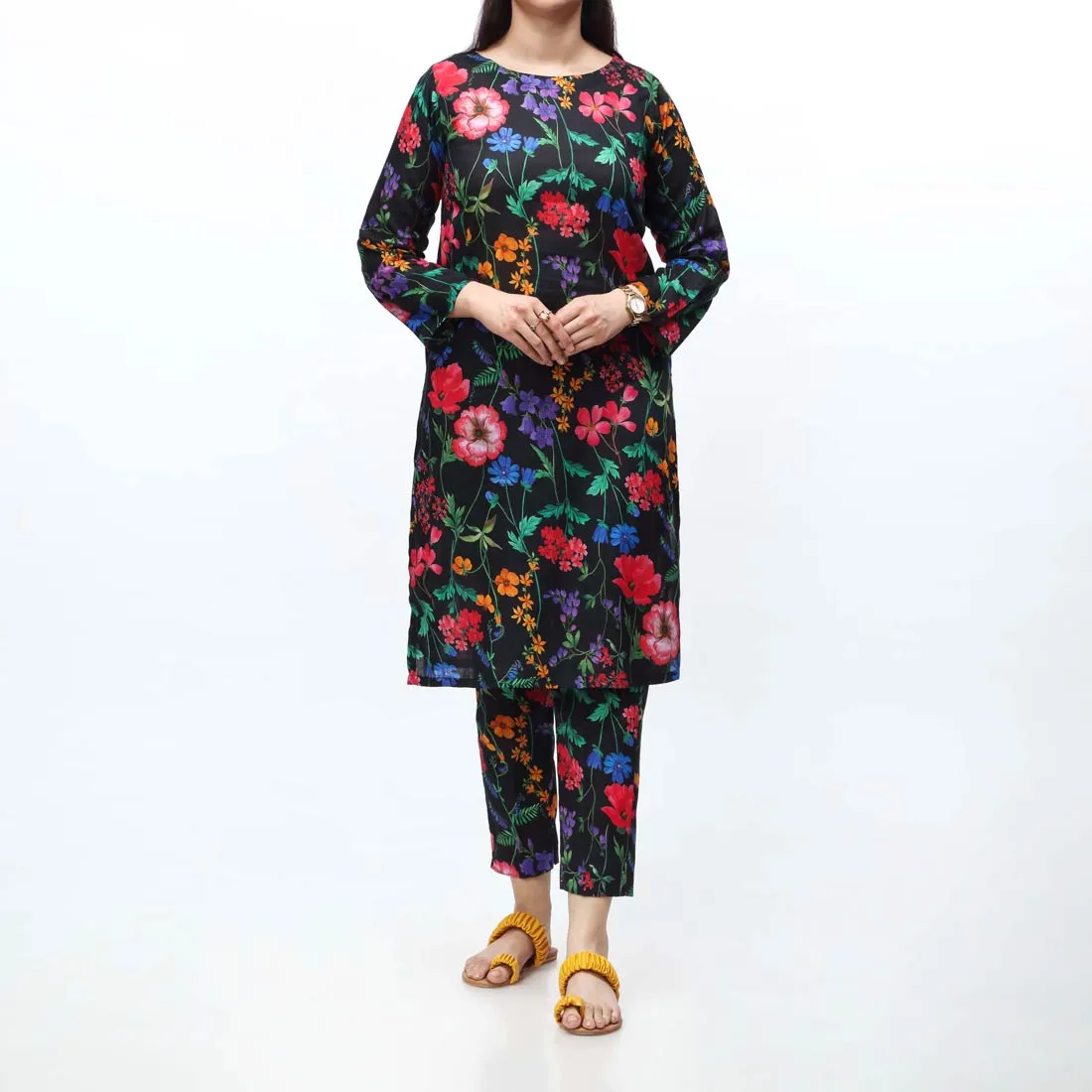 2PC - Unstitched Digital Printed Lawn Suit PS4807