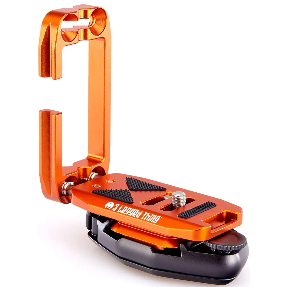 3 Legged Thing Ellie-PD Short Universal L-Bracket with Peak Design Capture-Compatible Base