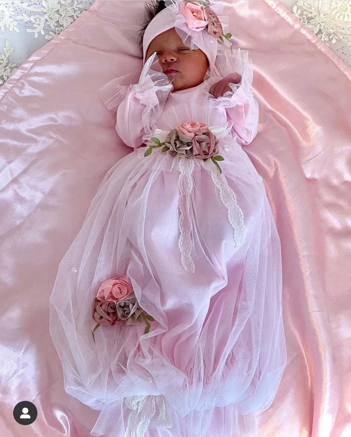 Adele Gown and Headband Set