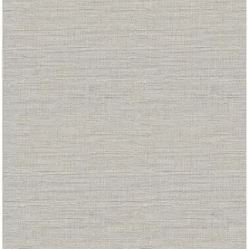 Agave Dove Faux Grasscloth Wallpaper  | Brewster Wallcovering
