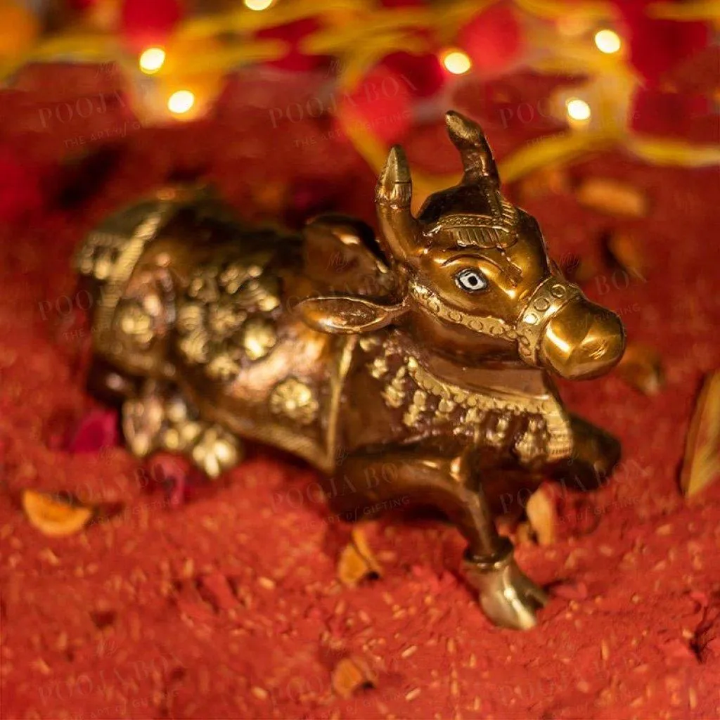 Agraj Brass Nandi Bull