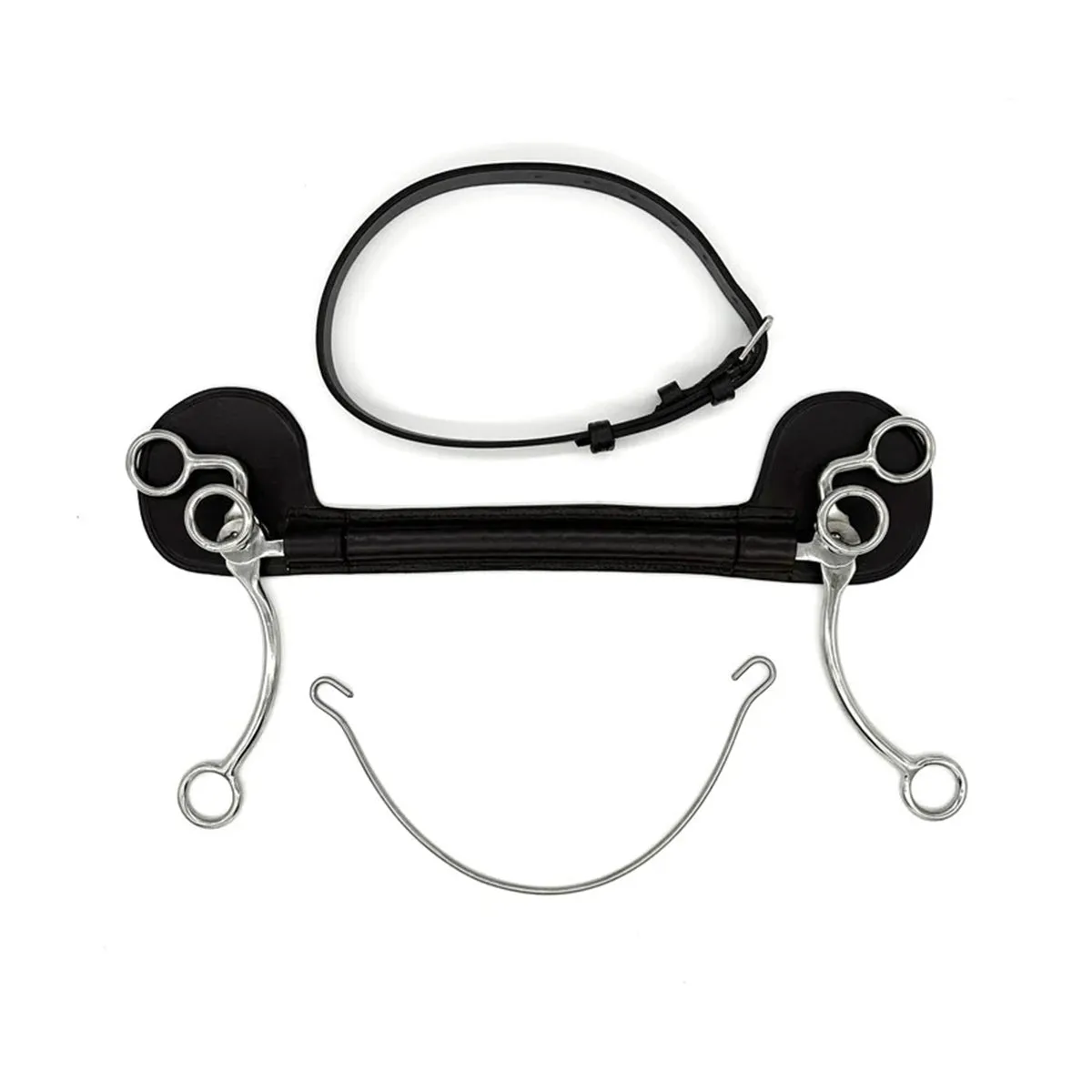 AJR Short Shank German Hackamore Bit