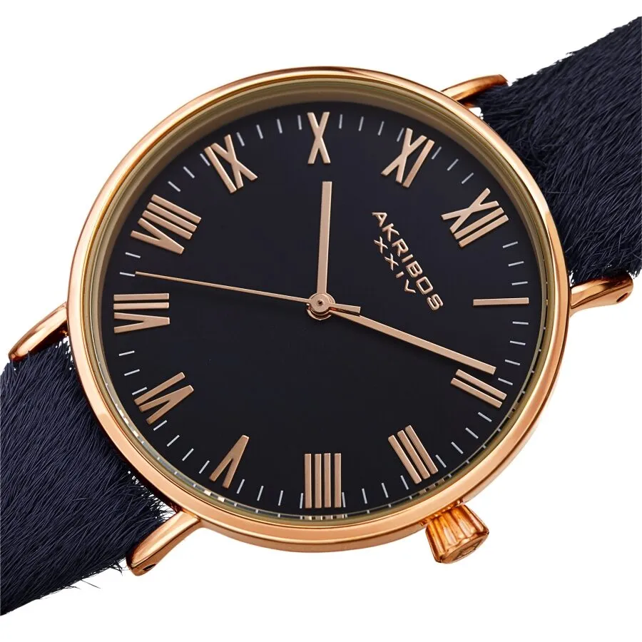 Akribos Xxiv Blue Dial Ladies Watch AK1081BU