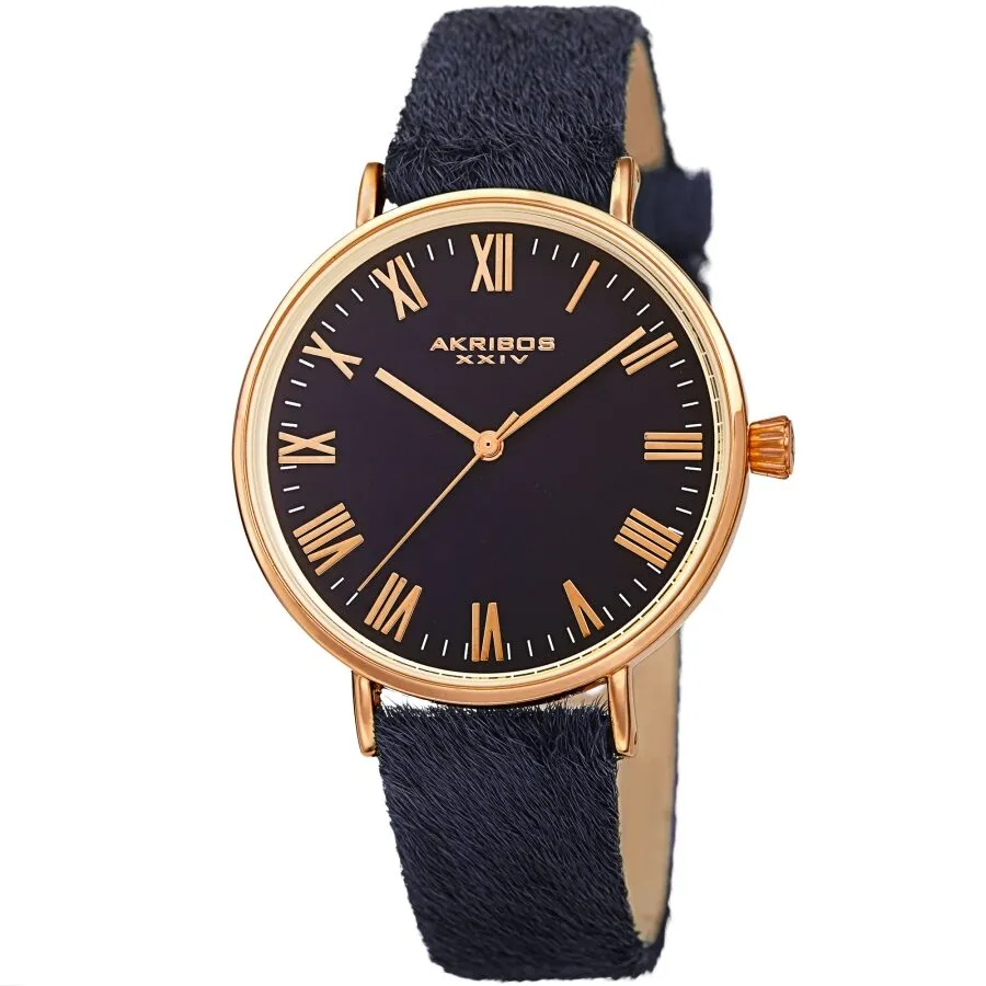 Akribos Xxiv Blue Dial Ladies Watch AK1081BU