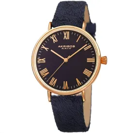 Akribos Xxiv Blue Dial Ladies Watch AK1081BU