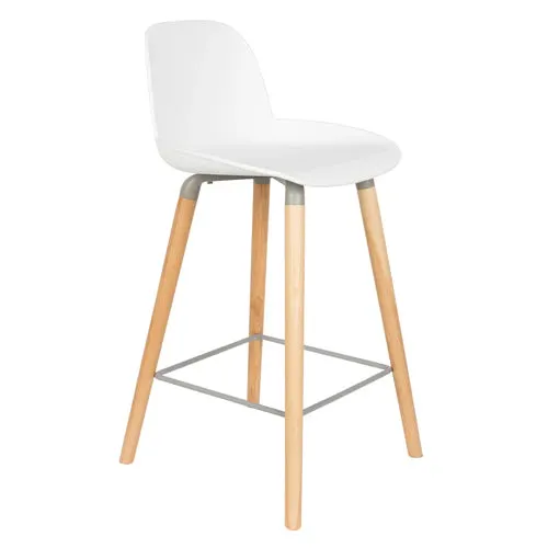 Albert Kuip Counter Stool - White