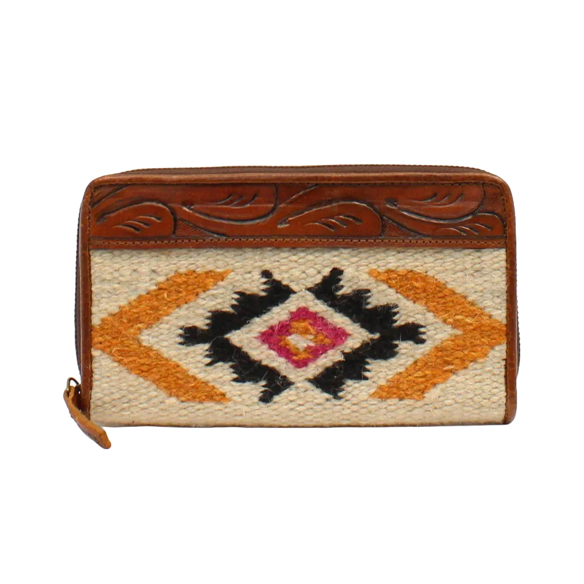 Ariat Ladies Brown Wool Blanket Wallet A770006597