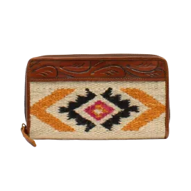 Ariat Ladies Brown Wool Blanket Wallet A770006597