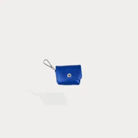 Avery AirPod Clip-On Pouch - Metallic Blue/Silver