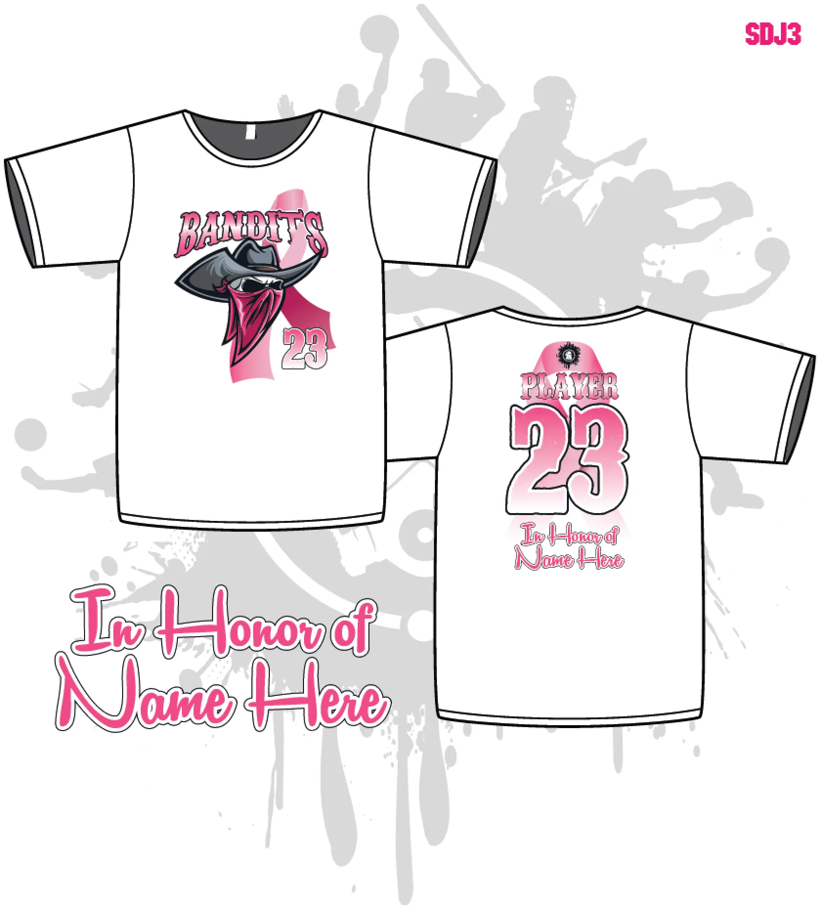 Bandits 10U Men's Sub Dye Jersey