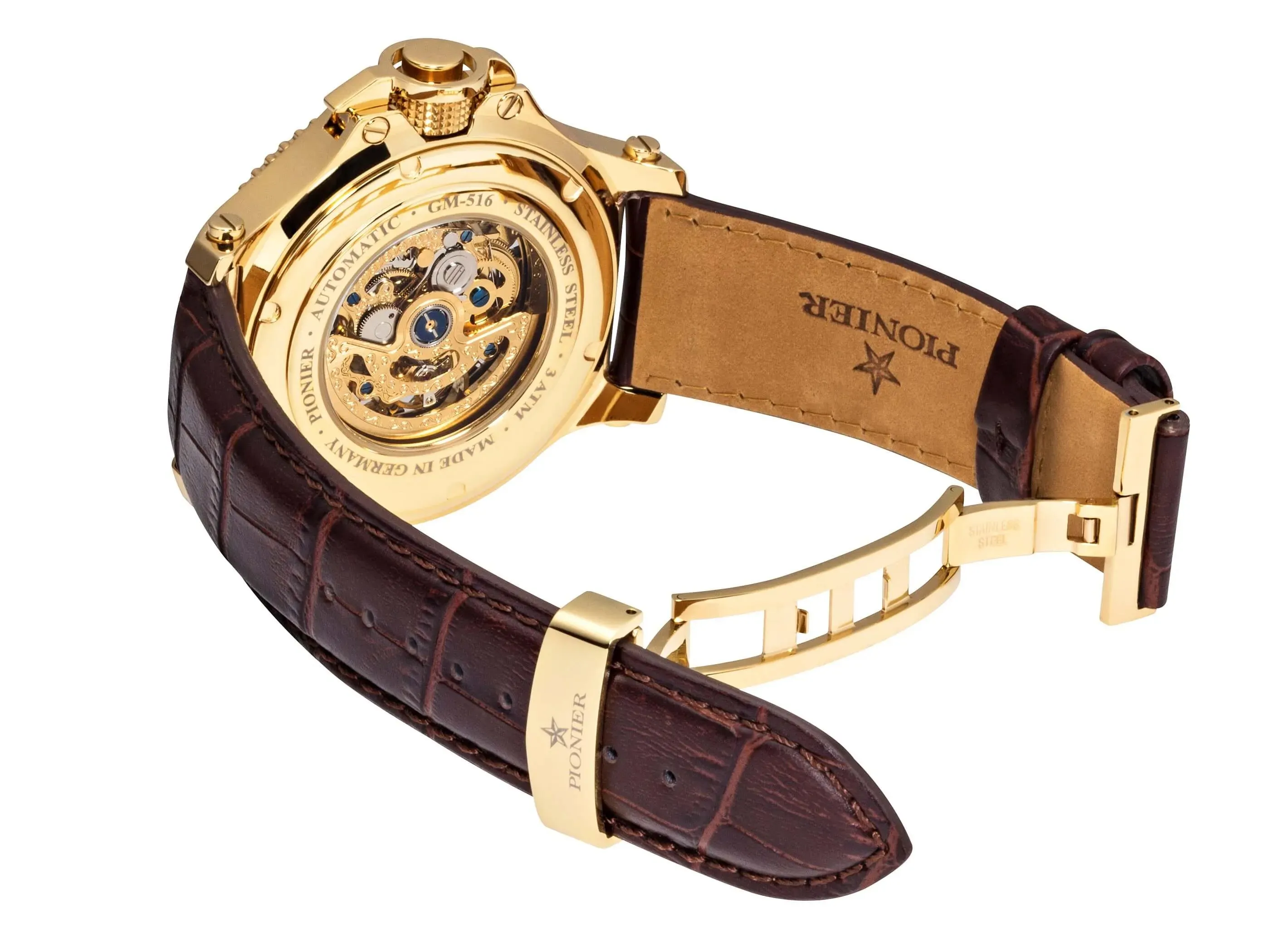 Barcelona Pionier GM-516-4 | Gold | Made in Germany
