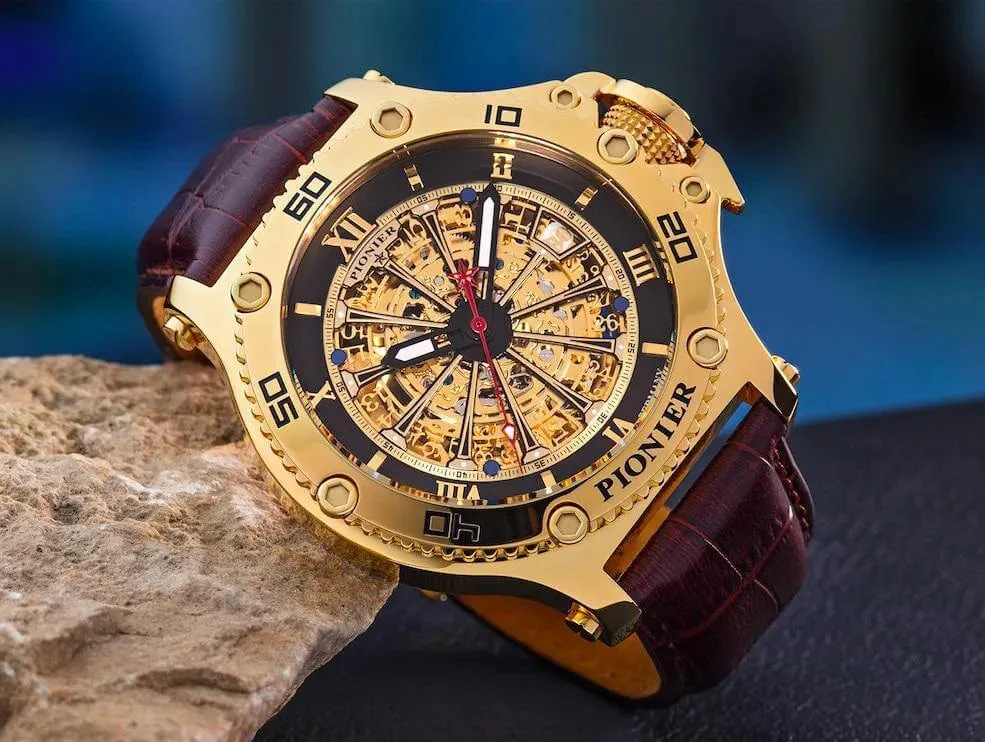 Barcelona Pionier GM-516-4 | Gold | Made in Germany