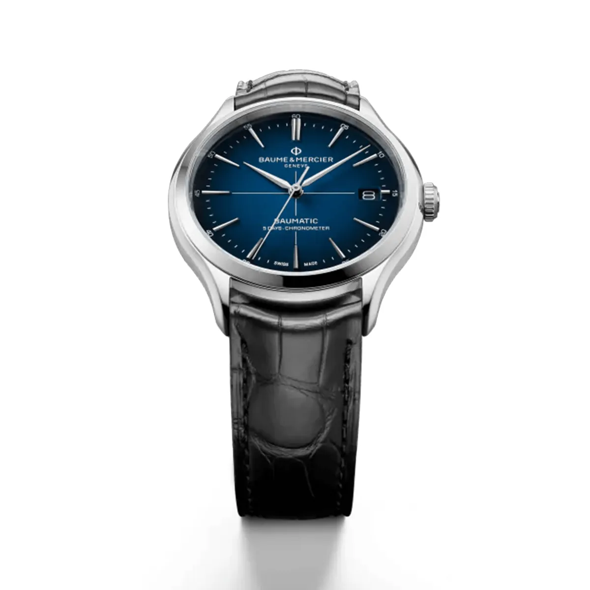 Baume & Mercier Clifton Baumatic 10467 40mm Blue Automatic Men's Watch