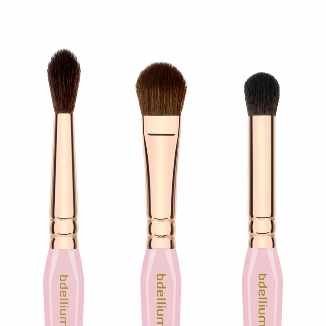 Bdellium Tools PINK GOLDEN TRIANGLE EYES SET