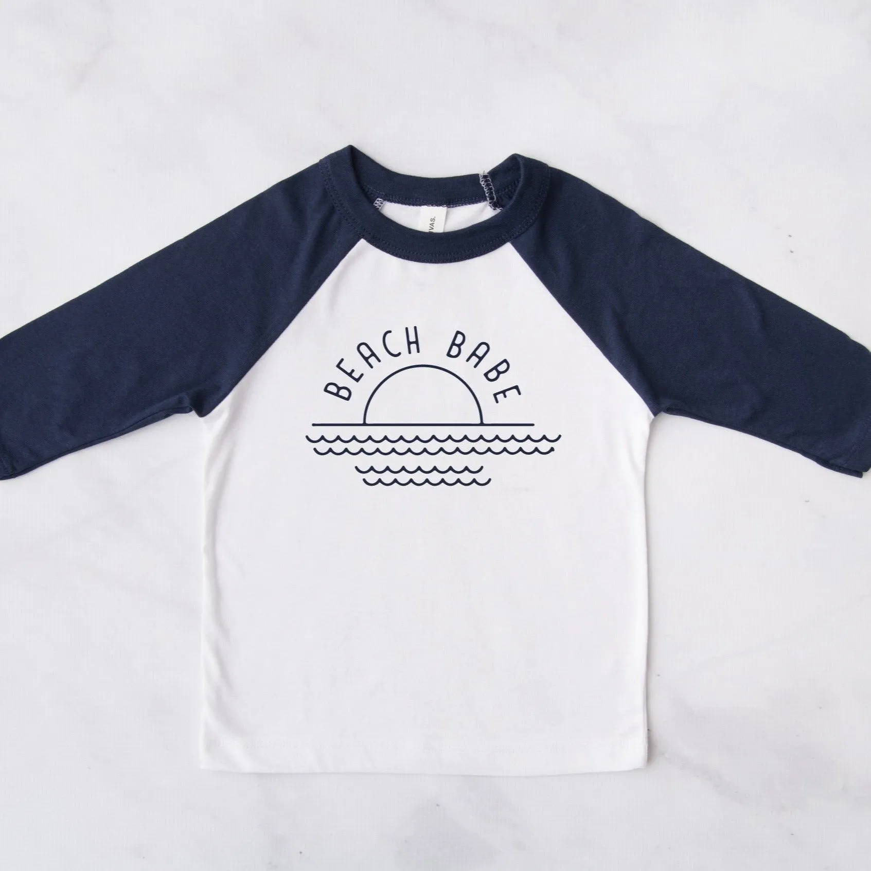 Beach Boy/ Babe Kids Raglan Top