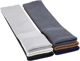 BENECREAT 6 Colors Knit Cuff Sleeve Ribbing Cuff Fabric, 15.7x2.75" Tubular Rib Cuffing Replacement for Waistband Leg Arms Wear Cotton Padded Jacket Sportswear Cuffs Extension, Basic Color