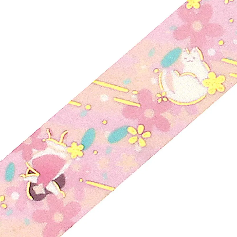 BGM Foil Stamping Masking Tape: Hana Monogatari - Peach Blossom