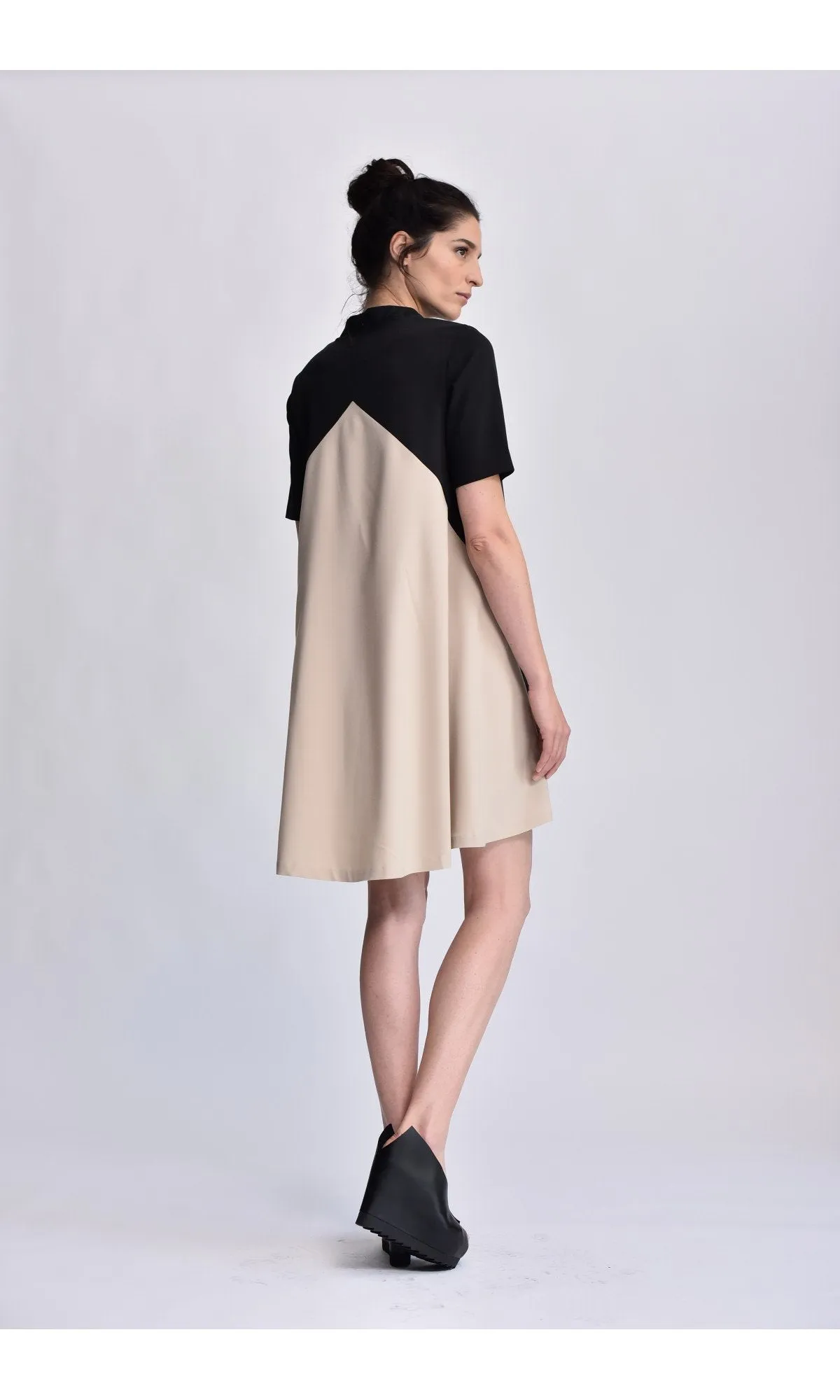Bicolour Mini Dress