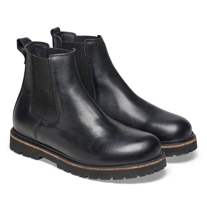 Birkenstock High Wood Deep Blue Boot - Black