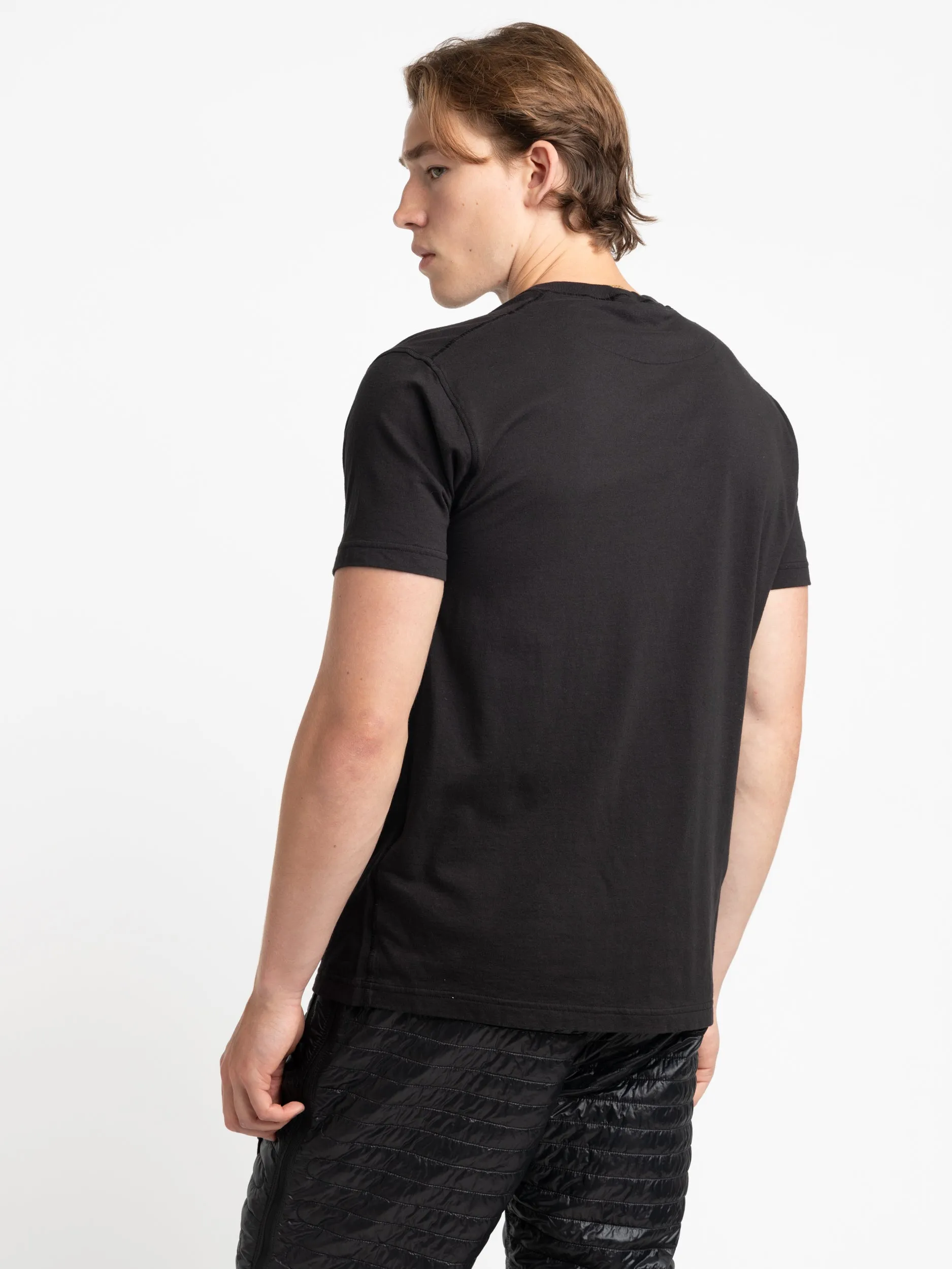 Black Compass-Patch T-Shirt