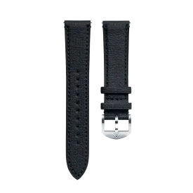 Black Granolo Leather Strap