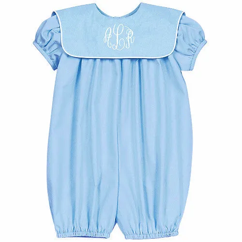 Blue Pique Girls Bubble