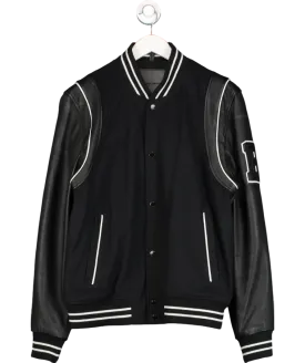 Boda Skins Black Varsity Jacket UK L
