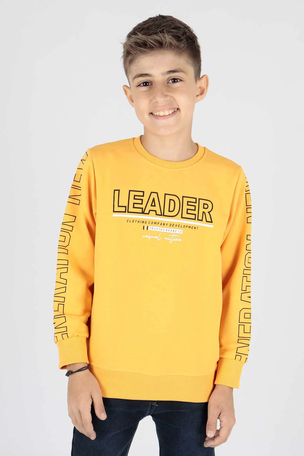 Boy Leader Printed Trend Sweatshirt AK15091