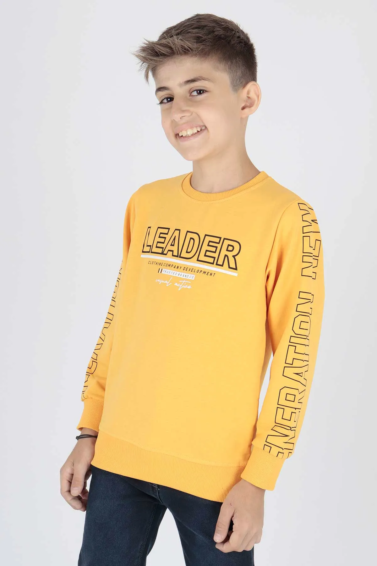 Boy Leader Printed Trend Sweatshirt AK15091