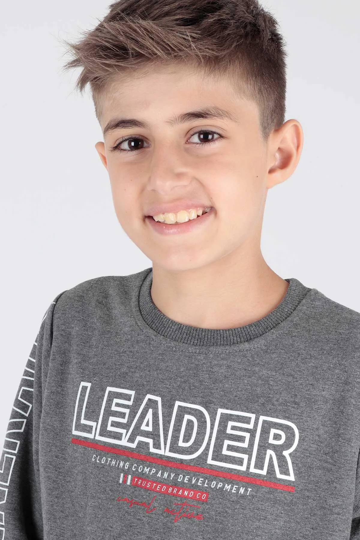 Boy Leader Printed Trend Sweatshirt AK15091