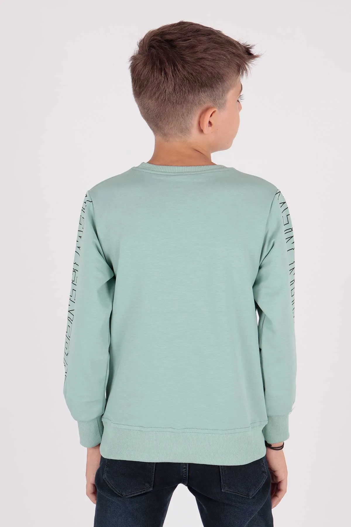 Boy Leader Printed Trend Sweatshirt AK15091