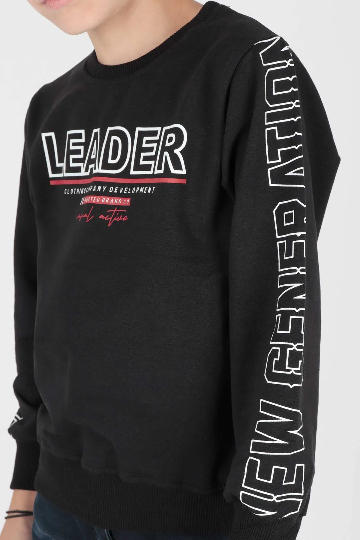 Boy Leader Printed Trend Sweatshirt AK15091