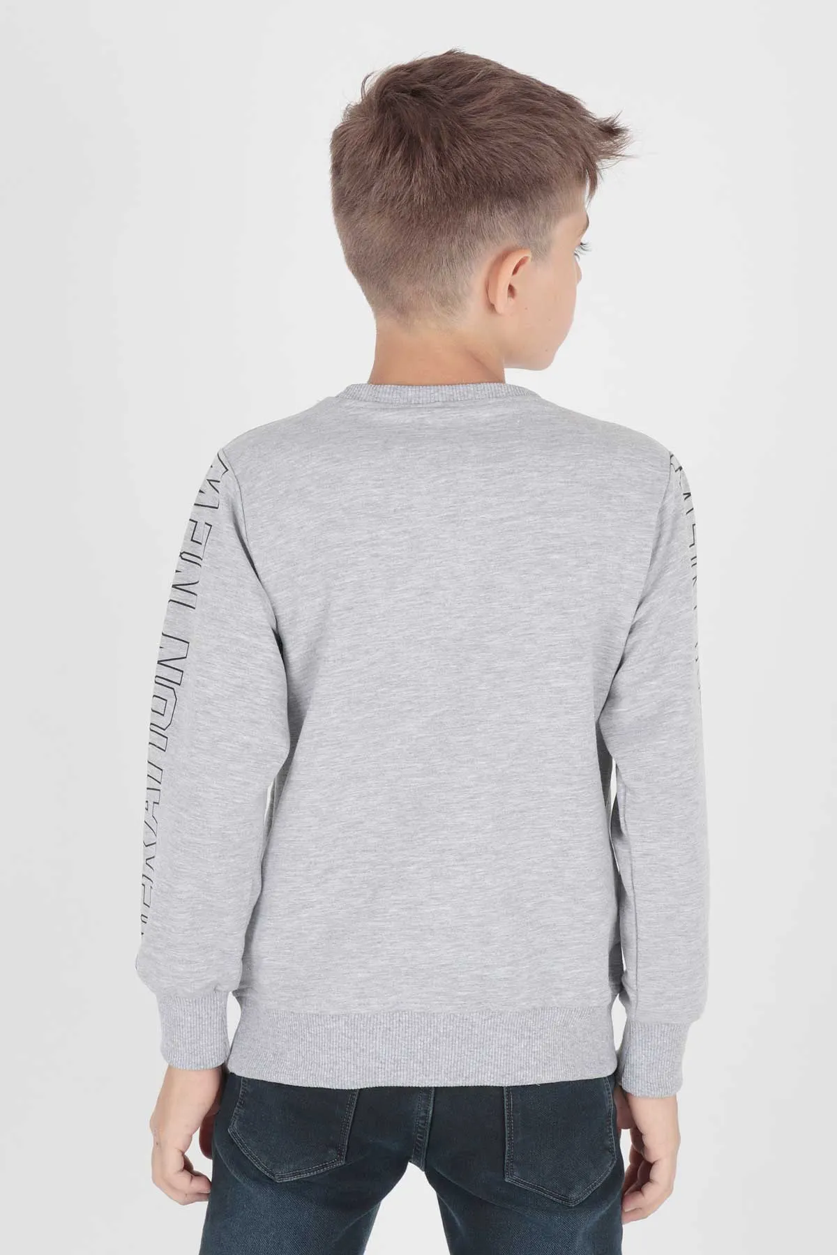 Boy Leader Printed Trend Sweatshirt AK15091
