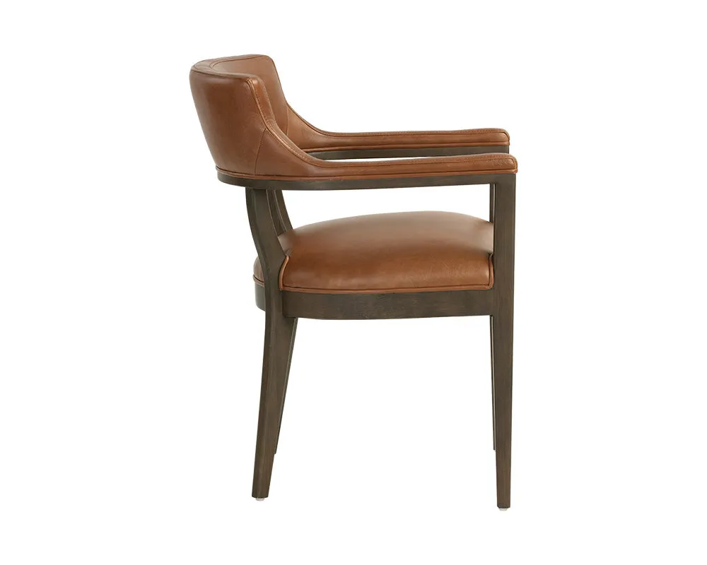 Brylea Dining Armchair - Brown