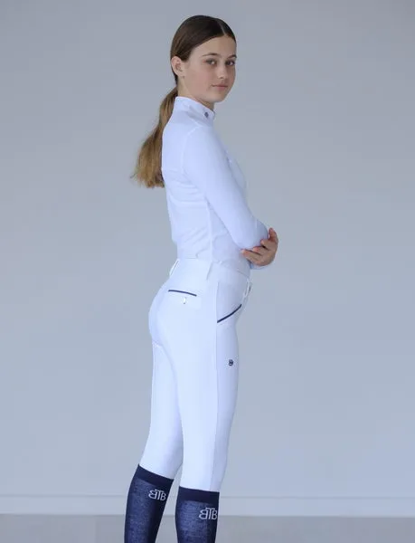 BTB 'ALYSSA' WHITE COMPETITION BREECHES