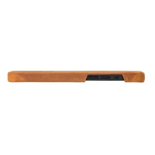 Burkley iPhone 14 Pro Wallet Case, Golden Brown