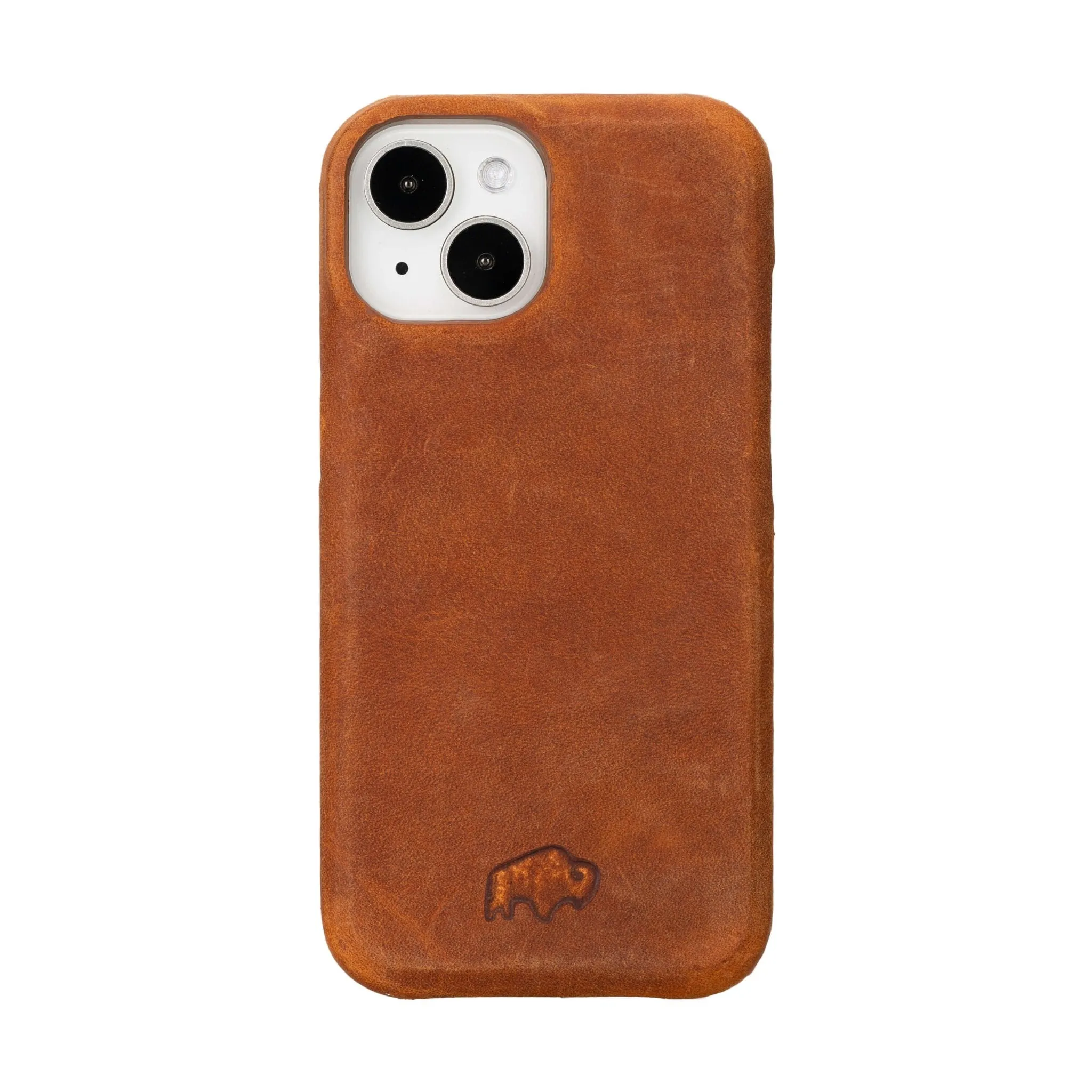 Burkley iPhone 16 Wallet Case, Golden Brown
