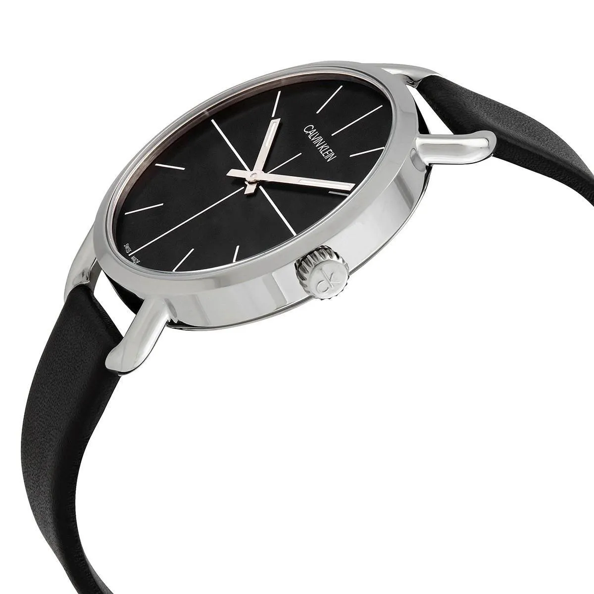 Calvin Klein K7B231CZ Even Quartz Black Dial Women's Watch