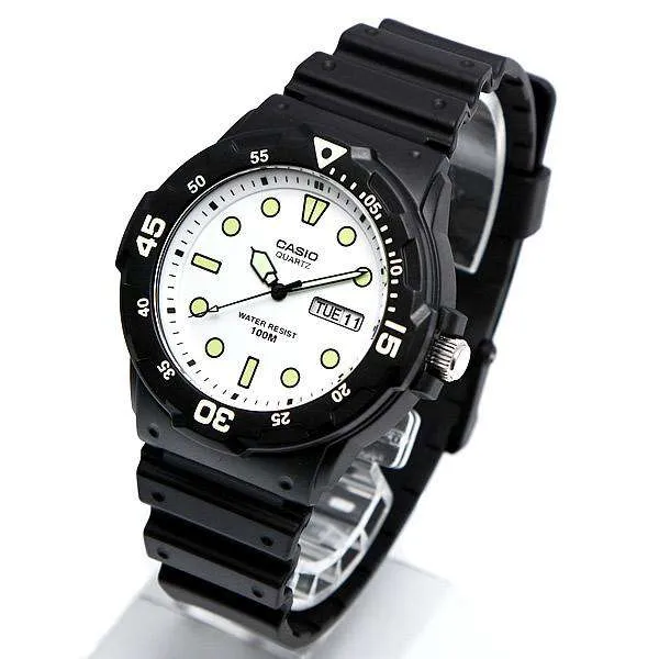 Casio Youth Analogue Black Strap Men's Watch| MRW-200H-7EVDF