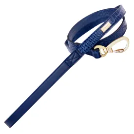 Cayman Dog Leash in Navy Blue