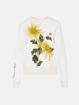 Chrysanthemum Jersey Pullover
