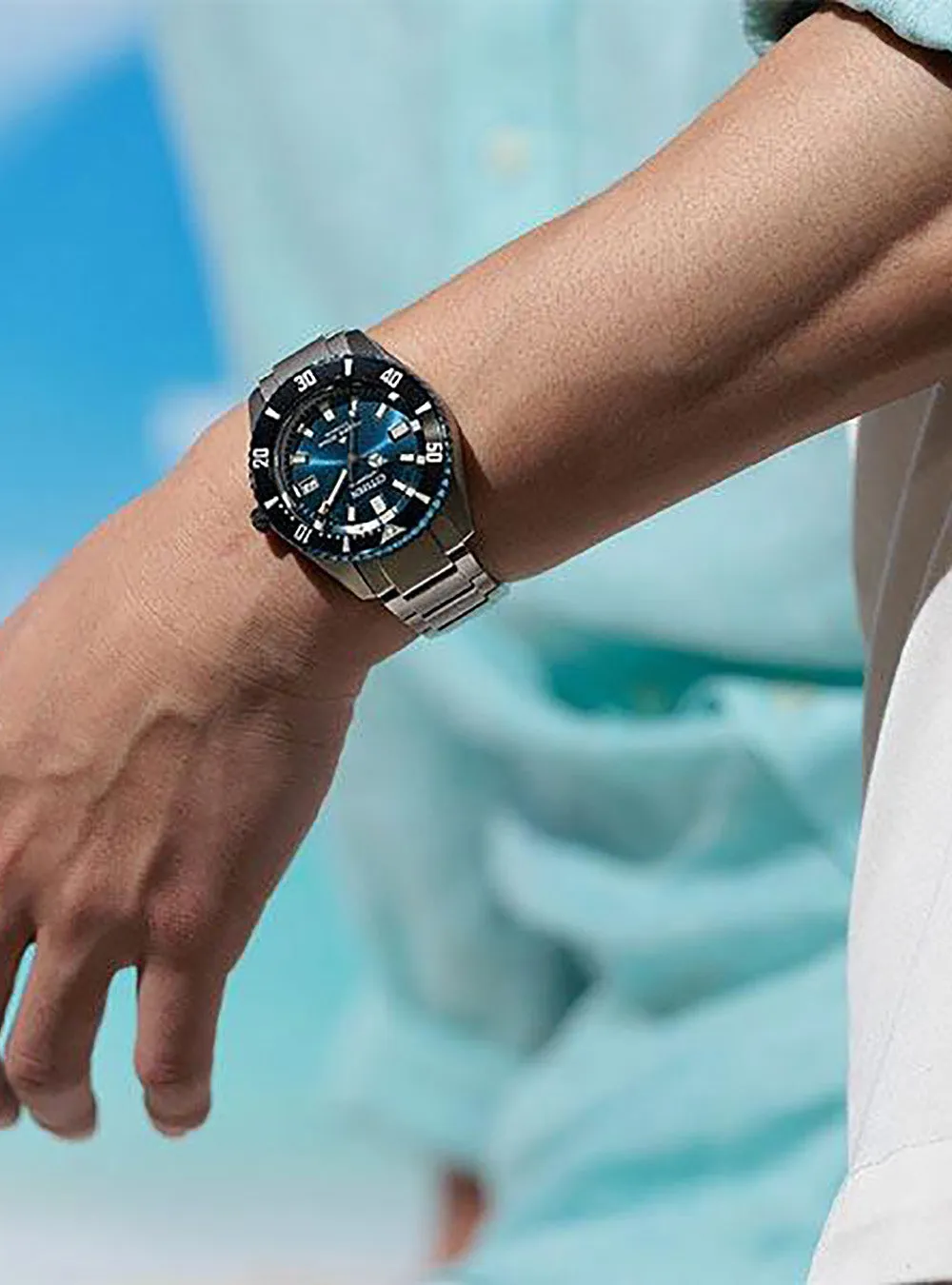 CITIZEN WATCH PROMASTER FUJITSUBO SUPER TITANIUM™ NB6026-56L LIMITED EDITION JAPAN MOV'T JDM
