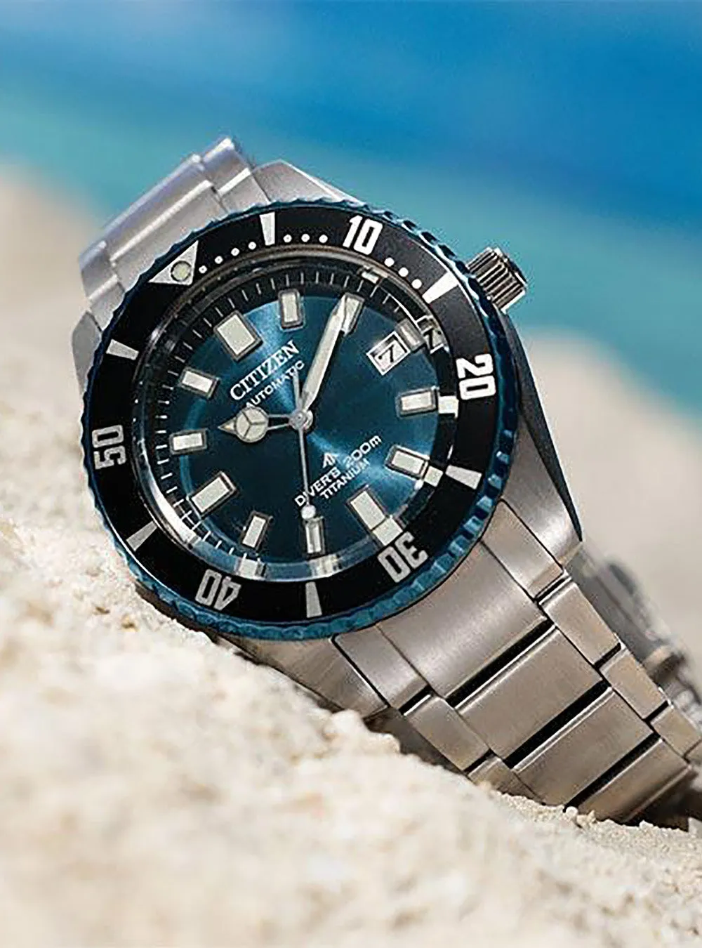 CITIZEN WATCH PROMASTER FUJITSUBO SUPER TITANIUM™ NB6026-56L LIMITED EDITION JAPAN MOV'T JDM