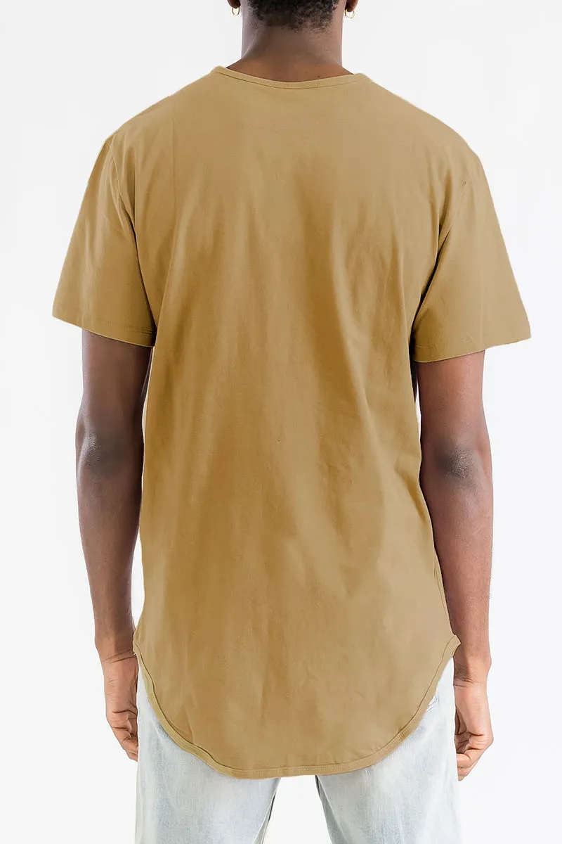CLASSIC ROUNDED SCALLOP TEE