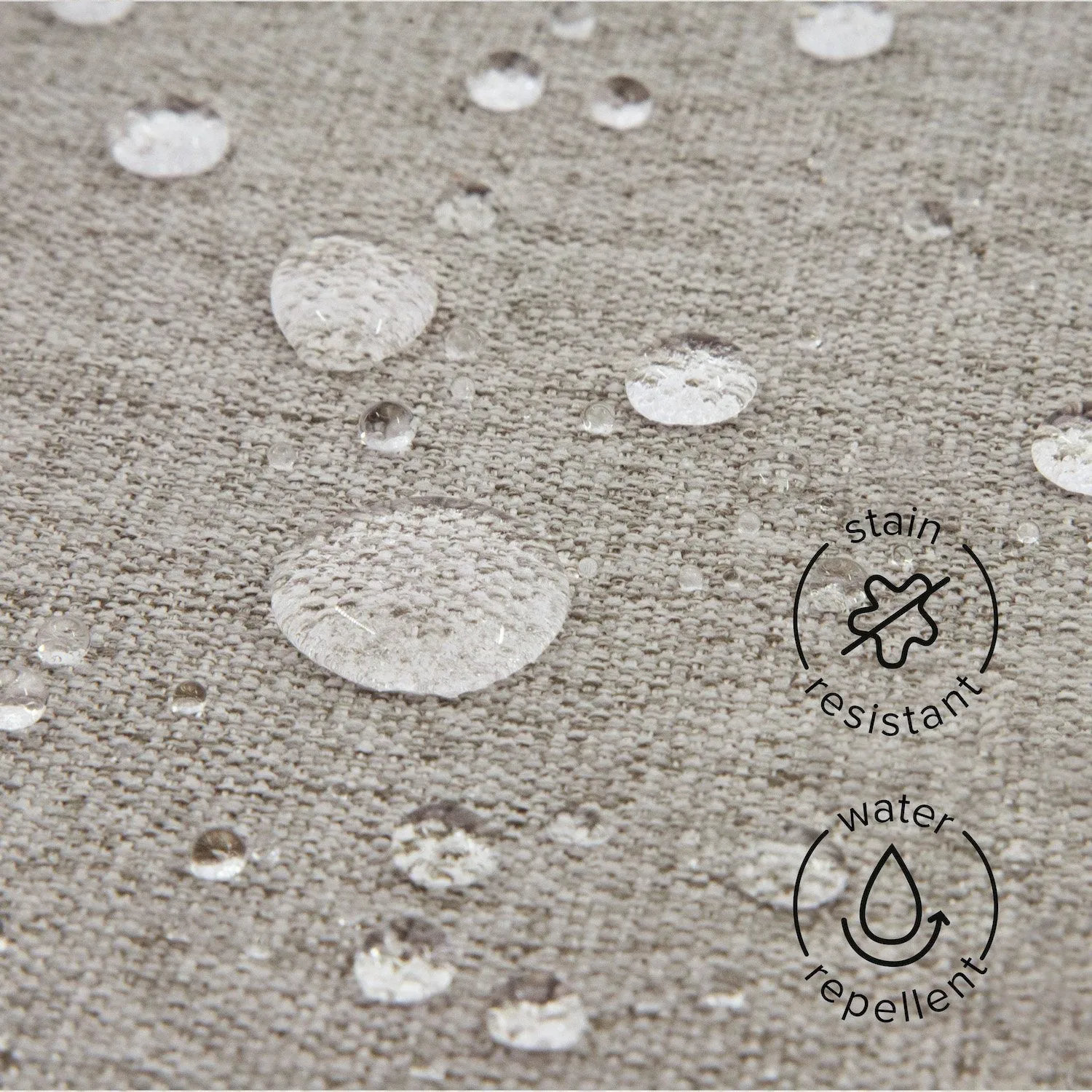 Compass Rocker in Eco-Performance Fabric - Grey